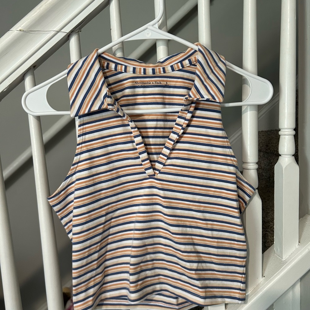 Striped Sleeveless Top